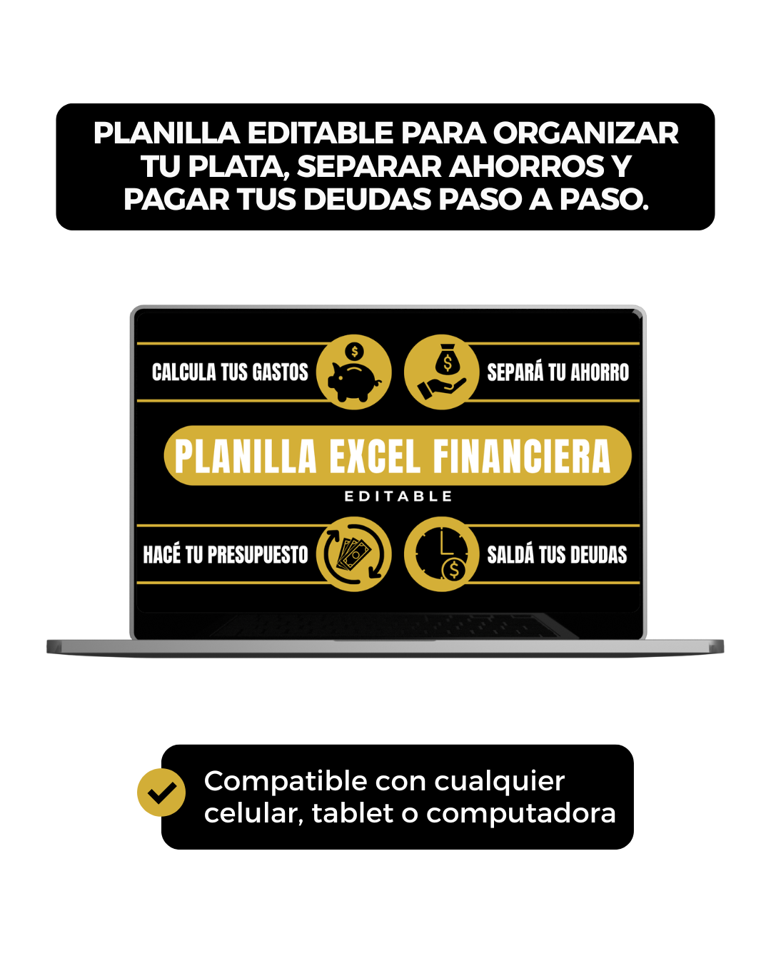 4x1 - Finanzas en Orden - + 3 bonus de regalo 🎁
